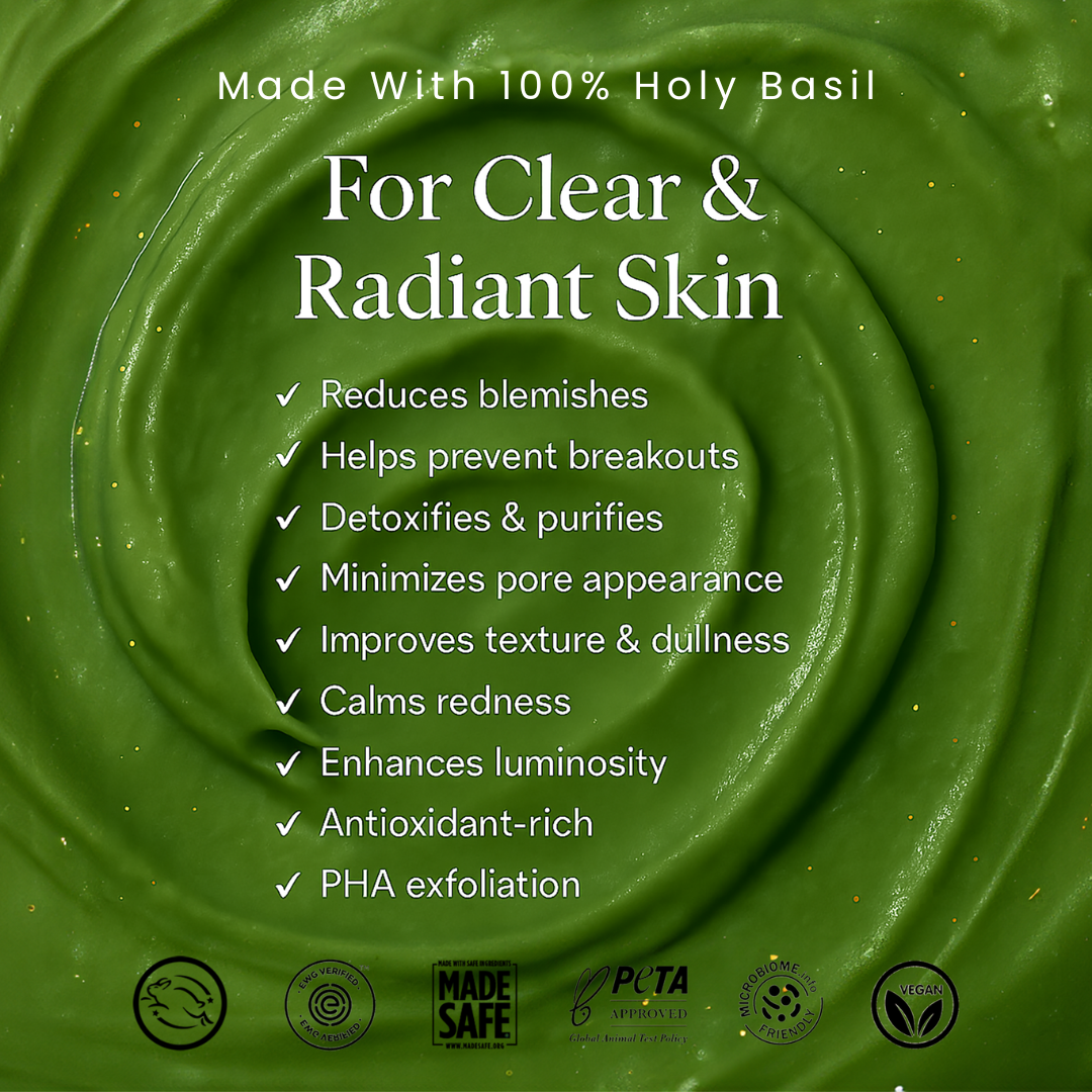 Holy Basil Bubble Mask