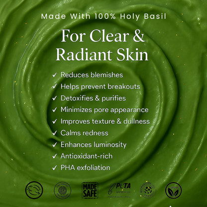 Holy Basil Bubble Mask
